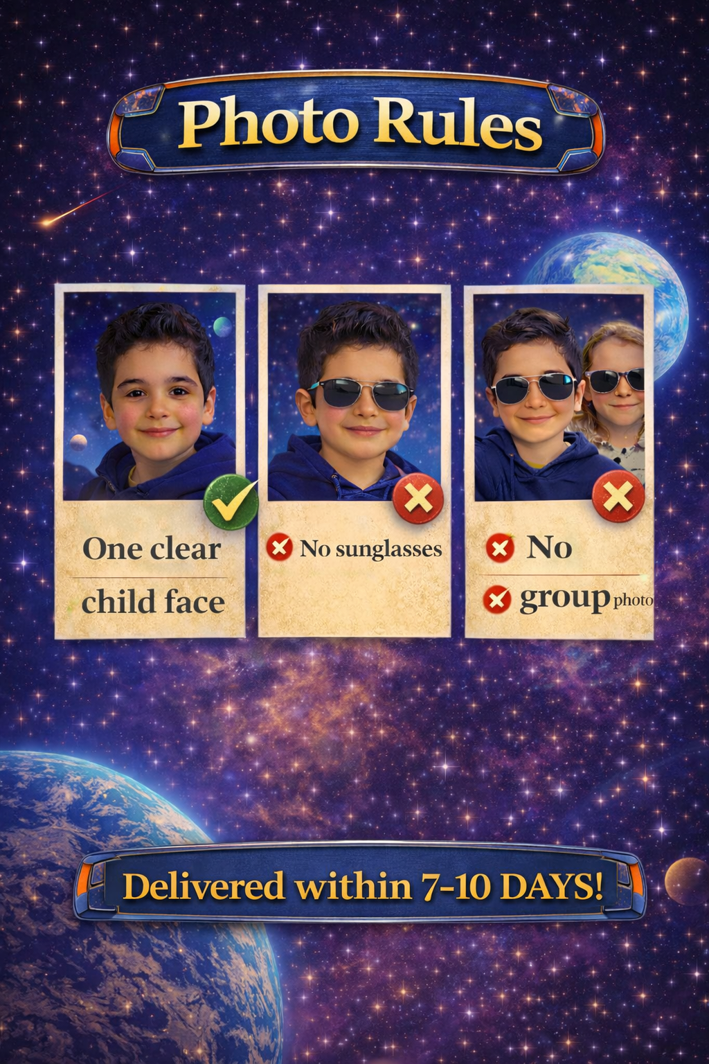 Personalized Space Adventure Storybook for Kids | Custom Illustrated Printed Children’s Book
