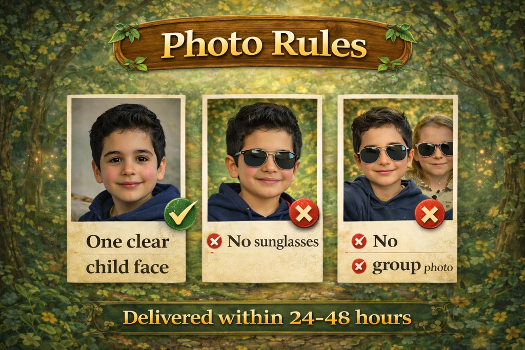 Personalized Forest Adventure Storybook | Custom Illustrated Children's Book (Digital PDF)